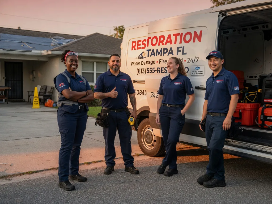 Water Damage Restoration company in Hustle, VA