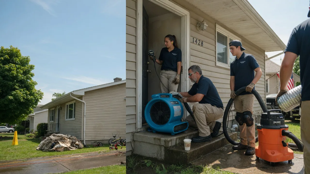 Water Damage Restoration in Hustle, VA near me